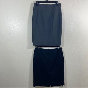 Merona pencil Mini Skirts Black / Gray sizes 4 & Medium